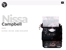 Tablet Screenshot of nissacampbell.com